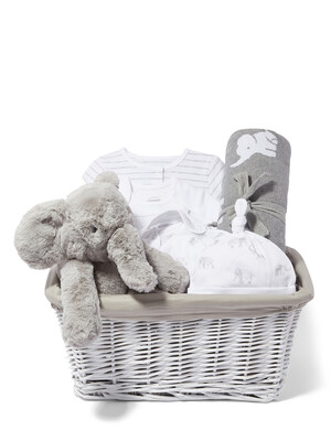 Baby Gift Hamper – 3 Piece Elephant Collection Set